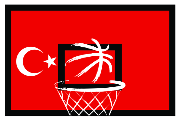 Vecteur de fond de basket-ball de styles turcs 06  