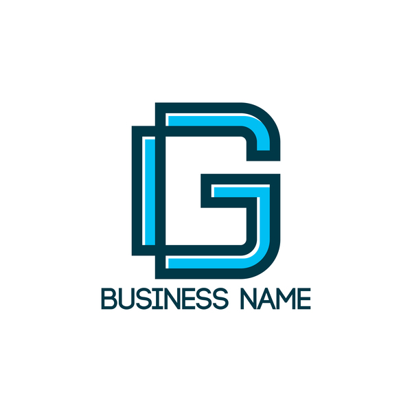 business name logo vector  