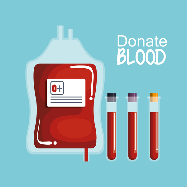 donate blood infogurphic vectors 06  