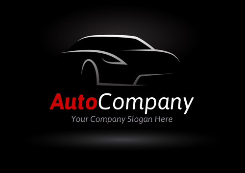 Auto company logos creative vector 01  