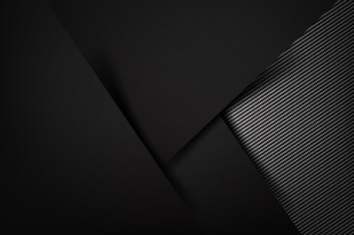 Dark with carbon fiber texture background vector 01  