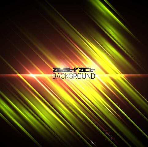 Green light abstract background vector 01  