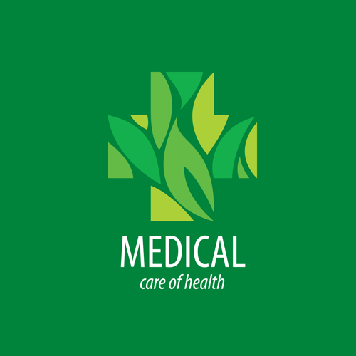 Green medical health logos design vector 16  