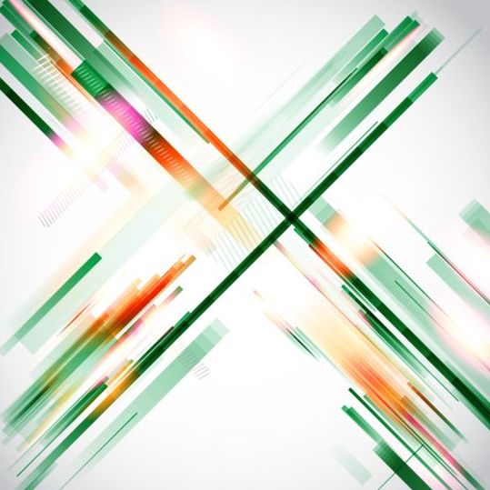 Smooth and colorful abstract vector background 03  