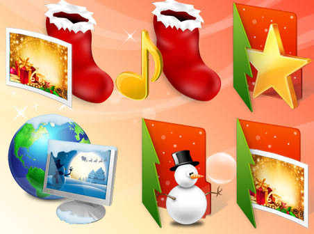 Christmas icons  