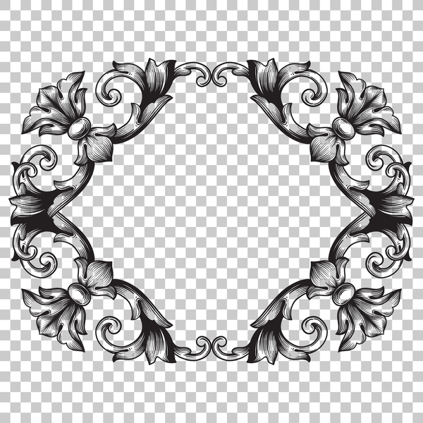 Classical ornament frame vector illustration 03  
