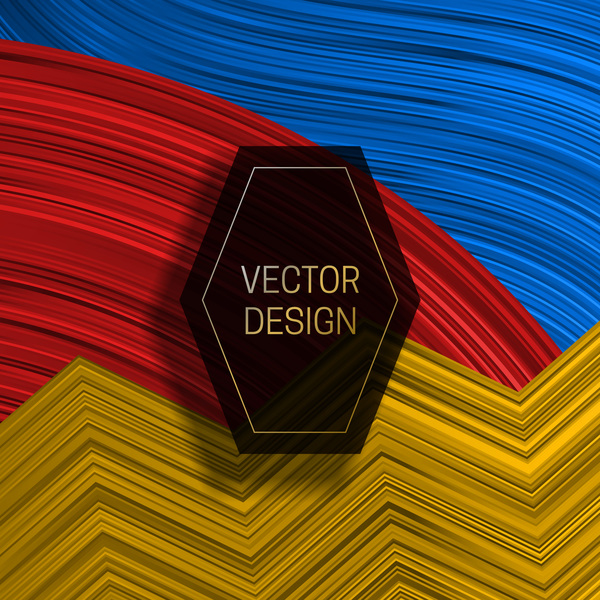 Vecteurs de fond coloré abstrait de concept 05  