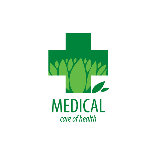 Green medical health logos design vector 15  