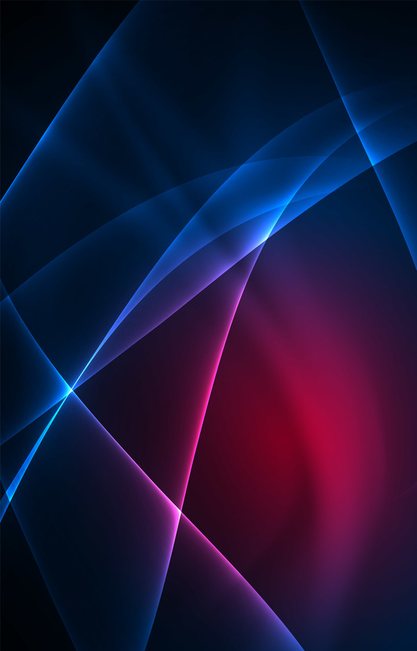 Purple with blue light lines background vector 02  