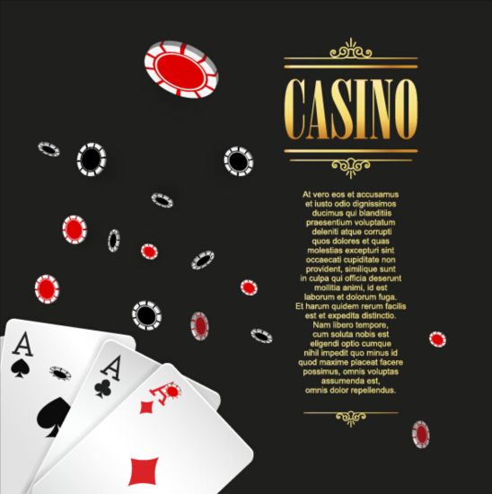 Vector Casino Games Hintergrund Grafik 05  