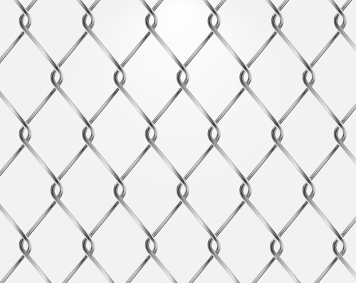 Vector metal fence backgrounds graphics 02  