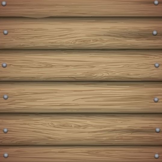 Wooden board with nails background vector 01  