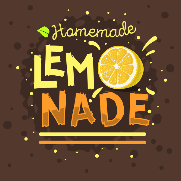 limonade jus affiche modèle vecteur 06  