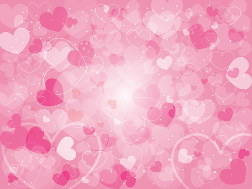 Romantic of Valentines day backgrounds art vector 01  