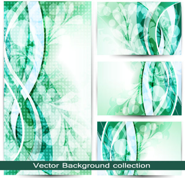 Banner design elements Abstract of vector 03  