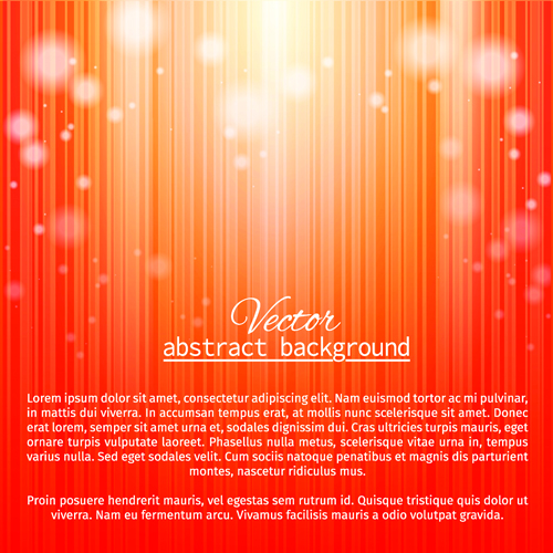 Halation red abstract vector background  