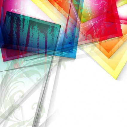 Colorful abstract creative background vector 01  