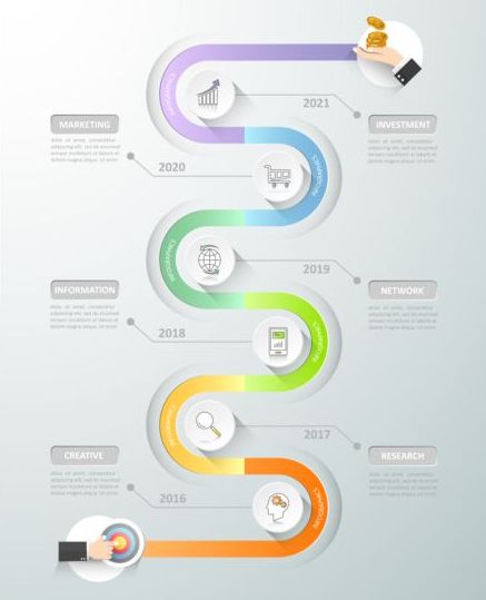 Business infographic kreativ design 4436  