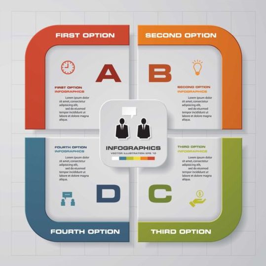 Business infographic kreativ design 4461  