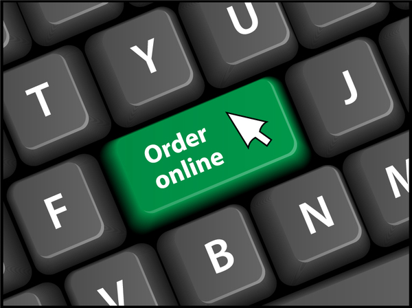 Online-shopping mit Tastatur Hintergrund Vektoren 14  