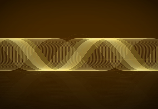 Scroll wavy abstract background vector 04  