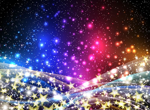 Star shiny background with abstract vector material  