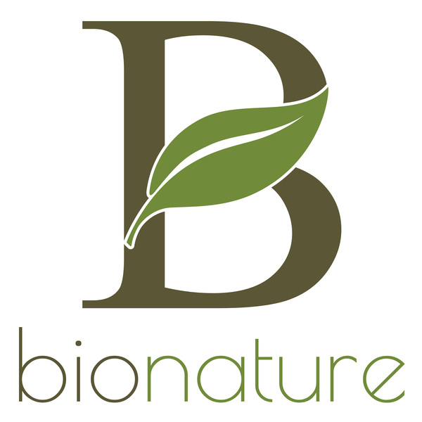 Vecteurs de conception de logos nature bio  