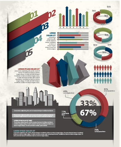 Business Infographic creative design 1278  