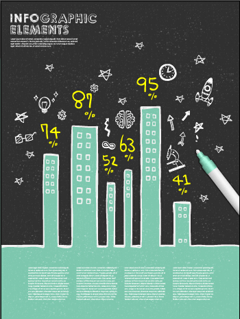Business Infographic creative design 1939  