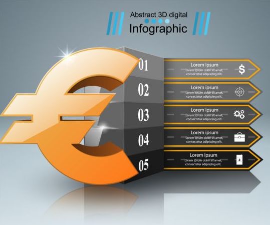 Business infographic kreativ design 4537  