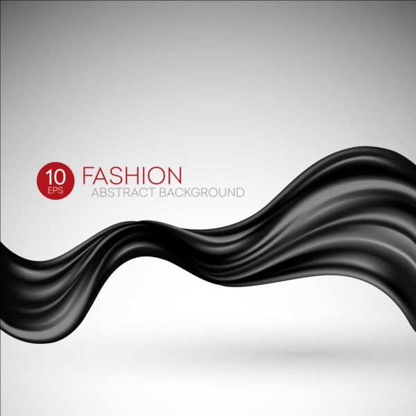 Fashion abstract silk background vector 03  