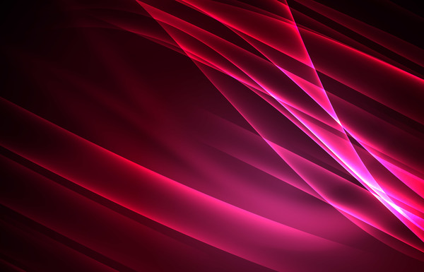 Vecteur de fond abstrait de lumières polaires rouge rose  