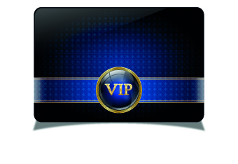 Luxurious VIP cards vector 05  