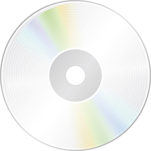 DVD Disc design template vector graphic 05  