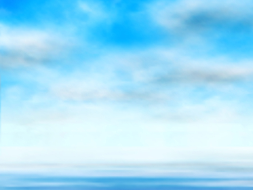 Blue Sky with clouds vector backgrounds 01  