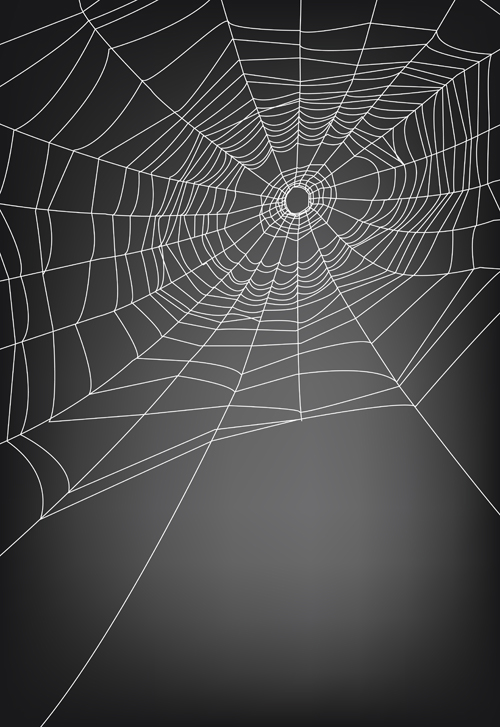Vector spider web design background graphics 03  