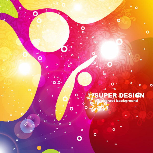 vecteur de Super design abstrait  