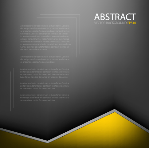 Black style business template background 02  