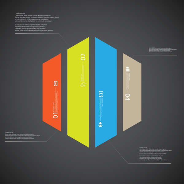 Business infographic kreativ design 4589  