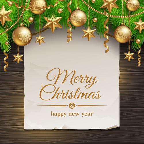 Christmas Message text background vector 01  