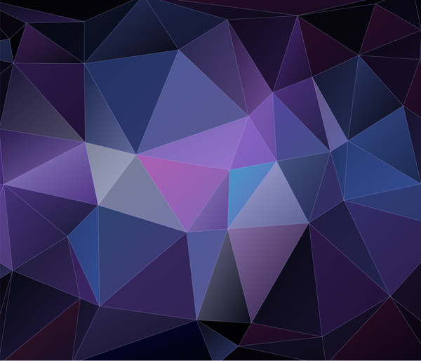 Complicated polygon geometric background vector 03  