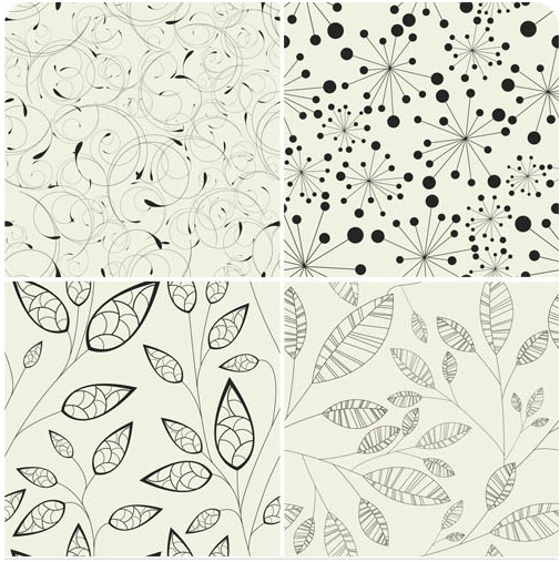 Floral Backgrounds vector material  