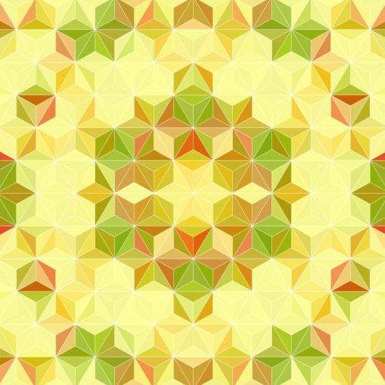 Geometrische vorm met Mandala patroon vector 08  
