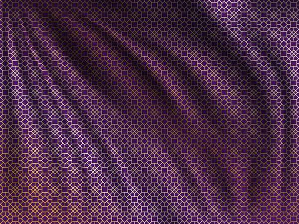 Seidengewebe Muster Design Vektor 02  
