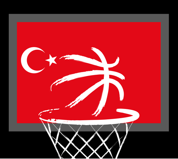 Vecteur de fond de basket-ball de styles turcs 04  