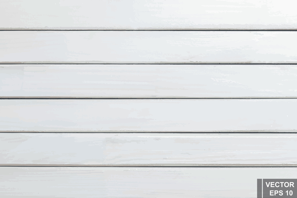Witte houten textuur achtergrond vector  