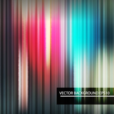 Shiny colored lines background vector set 05  