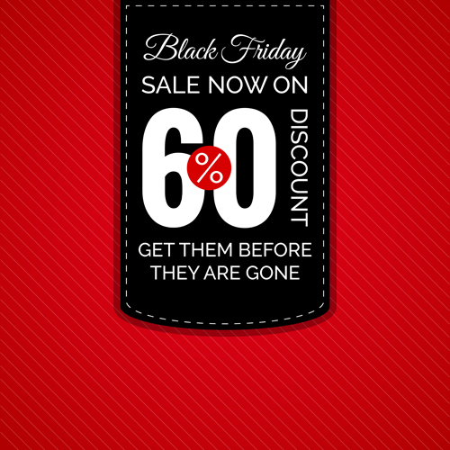 Black friday discount poster template vector 03  