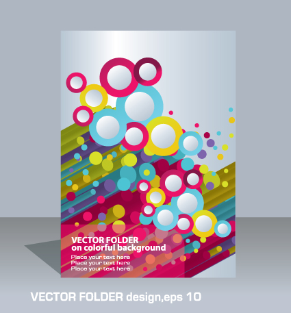 Cover Flyer design art vector graphic 03  