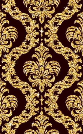 Luxe gouden decor patroon vectoren set 01  